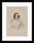 Portrait of Grand Duchess Olga Nikolaevna of Russia, Queen of Württemberg, 1838 by Vladimir Ivanovich Hau