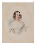 Portrait of Grand Duchess Olga Nikolaevna of Russia, Queen of Württemberg, 1838 by Vladimir Ivanovich Hau