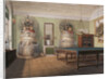 Interiors of the Winter Palace. The Billiard Room of Emperor Alexander II, Mid of the 19th cen by Eduard Hau