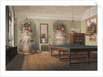 Interiors of the Winter Palace. The Billiard Room of Emperor Alexander II, Mid of the 19th cen by Eduard Hau