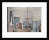 Interiors of the Winter Palace. The Fifth Reserved Apartment. The Bedroom of Grand Princess Maria Alexandrovna, 1873 by Eduard Hau