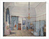 Interiors of the Winter Palace. The Fifth Reserved Apartment. The Bedroom of Grand Princess Maria Alexandrovna, 1873 by Eduard Hau