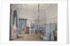 Interiors of the Winter Palace. The Fifth Reserved Apartment. The Bedroom of Grand Princess Maria Alexandrovna, 1873 by Eduard Hau
