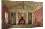 Interiors of the Winter Palace. The First Reserved Apartment. The Bedroom of Grand Princess Maria Nikolayevna, 1867 by Eduard Hau