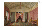 Interiors of the Winter Palace. The First Reserved Apartment. The Bedroom of Grand Princess Maria Nikolayevna, 1867 by Eduard Hau
