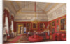 Interiors of the Winter Palace. The First Reserved Apartment. The Large Study of Grand Princess Maria Nikolayevna, 1867 by Eduard Hau