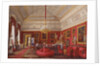 Interiors of the Winter Palace. The First Reserved Apartment. The Large Study of Grand Princess Maria Nikolayevna, 1867 by Eduard Hau