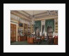 Interiors of the Winter Palace. The Study of Emperor Alexander II, 1857 by Eduard Hau
