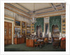Interiors of the Winter Palace. The Study of Emperor Alexander II, 1857 by Eduard Hau