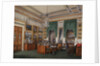 Interiors of the Winter Palace. The Study of Emperor Alexander II, 1857 by Eduard Hau