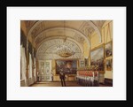 Interiors of the Winter Palace. The Guardroom, 1864 by Eduard Hau