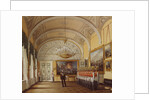 Interiors of the Winter Palace. The Guardroom, 1864 by Eduard Hau