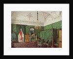 Interiors of the Winter Palace. The Third Reserved Apartment. A Bedroom, 1873 by Eduard Hau