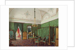 Interiors of the Winter Palace. The Third Reserved Apartment. A Bedroom, 1873 by Eduard Hau