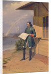 Peter I on the Bank of the Neva River, 1843 by Anton Ivanovich Ivanov