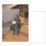 Peter I on the Bank of the Neva River, 1843 by Anton Ivanovich Ivanov