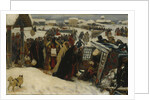 Arrival of a voivode, 1907 by Sergei Vasilyevich Ivanov