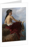 Sappho on the Lefkadas Cliff, 1889 by Alexander Izmailov