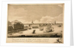 View of the Winter Palace from the Neva River, 1753 by Grigory Anikeevich Kachalov