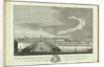 Nevsky Prospekt with the Admirality view (Book to the 50th anniversary of the founding of St. Petersburg), 1753 by Grigory Anikeevich Kachalov