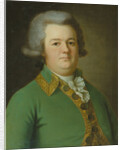 Portrait of Vasily Ivanovich Likhachev, 1791 by Ermolay Dementyevich Kamezhenkov