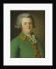 Portrait of Vasily Ivanovich Likhachev, 1791 by Ermolay Dementyevich Kamezhenkov
