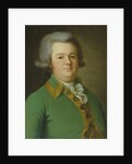 Portrait of Vasily Ivanovich Likhachev, 1791 by Ermolay Dementyevich Kamezhenkov