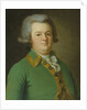 Portrait of Vasily Ivanovich Likhachev, 1791 by Ermolay Dementyevich Kamezhenkov