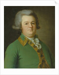 Portrait of Vasily Ivanovich Likhachev, 1791 by Ermolay Dementyevich Kamezhenkov