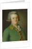 Portrait of Vasily Ivanovich Likhachev, 1791 by Ermolay Dementyevich Kamezhenkov