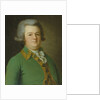 Portrait of Vasily Ivanovich Likhachev, 1791 by Ermolay Dementyevich Kamezhenkov