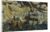 Peter I and Lefort. (The Fleet of Peter I on Lake Pleshcheyevo), 1927 by Dmitri Nikolayevich Kardovsky