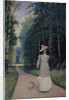 Walk. Portrait of Countess Leokadia Shirinskaya-Shikhmatova, 1894 by Alexei Danilovich Kivshenko