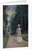 Walk. Portrait of Countess Leokadia Shirinskaya-Shikhmatova, 1894 by Alexei Danilovich Kivshenko