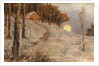 Winter Forest In A Rays Of Evening Sun, 1902 by Juli Julievich von Klever