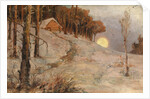 Winter Forest In A Rays Of Evening Sun, 1902 by Juli Julievich von Klever