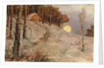 Winter Forest In A Rays Of Evening Sun, 1902 by Juli Julievich von Klever