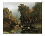 Overgrown pond (Gatchina park), 1878 by Juli Julievich von Klever