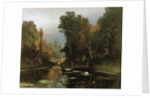 Overgrown pond (Gatchina park), 1878 by Juli Julievich von Klever