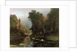 Overgrown pond (Gatchina park), 1878 by Juli Julievich von Klever