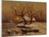 Winter evening, 1911 by Juli Julievich von Klever
