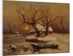 Winter evening, 1911 by Juli Julievich von Klever
