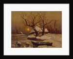 Winter evening, 1911 by Juli Julievich von Klever
