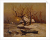 Winter evening, 1911 by Juli Julievich von Klever