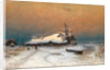 Winter Sunset, 1887 by Juli Julievich von Klever
