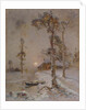 Winter Sunset, 1900 by Juli Julievich von Klever