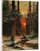 Snow in Forest, 1885 by Juli Julievich von Klever