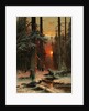 Snow in Forest, 1885 by Juli Julievich von Klever