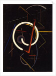 Linear structure, 1922 by Ivan Vassilyevich Klyun