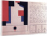 Suprematist ballet (Design), 1920 by Nina Iosifovna Kogan